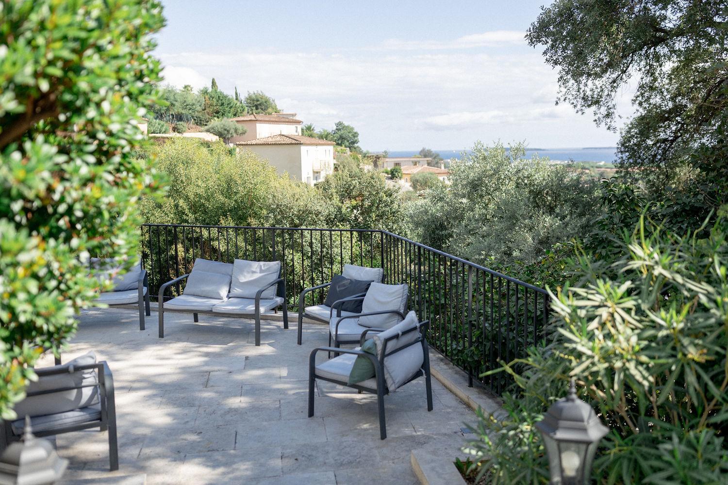 Villa Les Roches Mandelieu Esterno foto